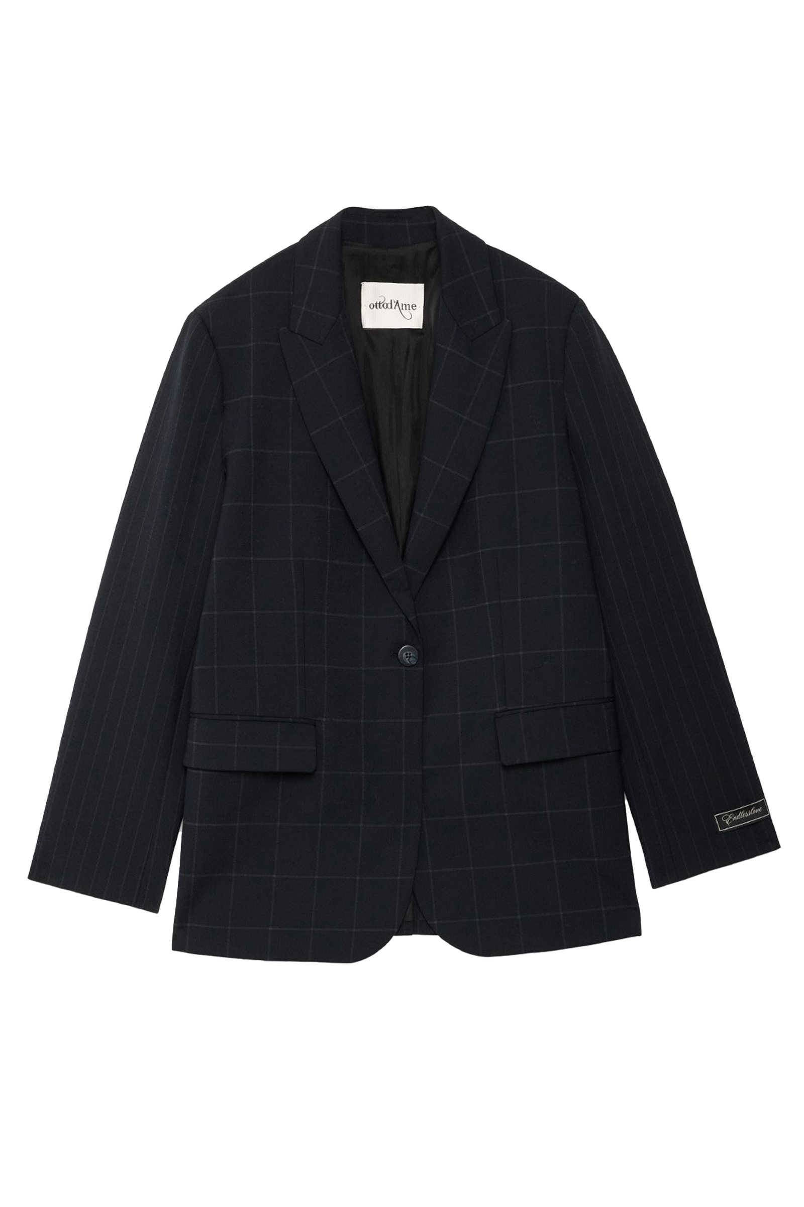 Dames blazer blauw