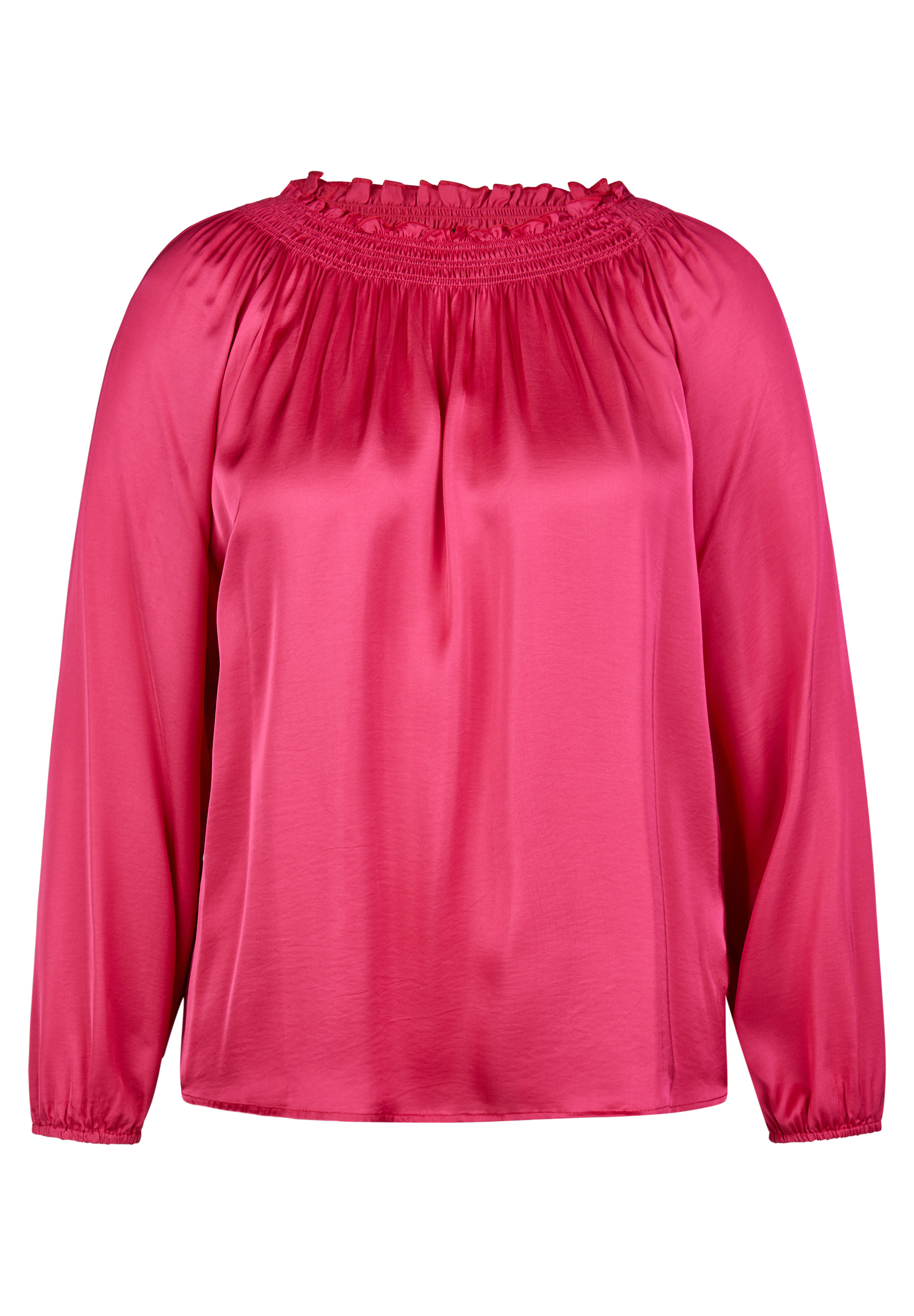 Lecomte Bluse Fuchsia 1