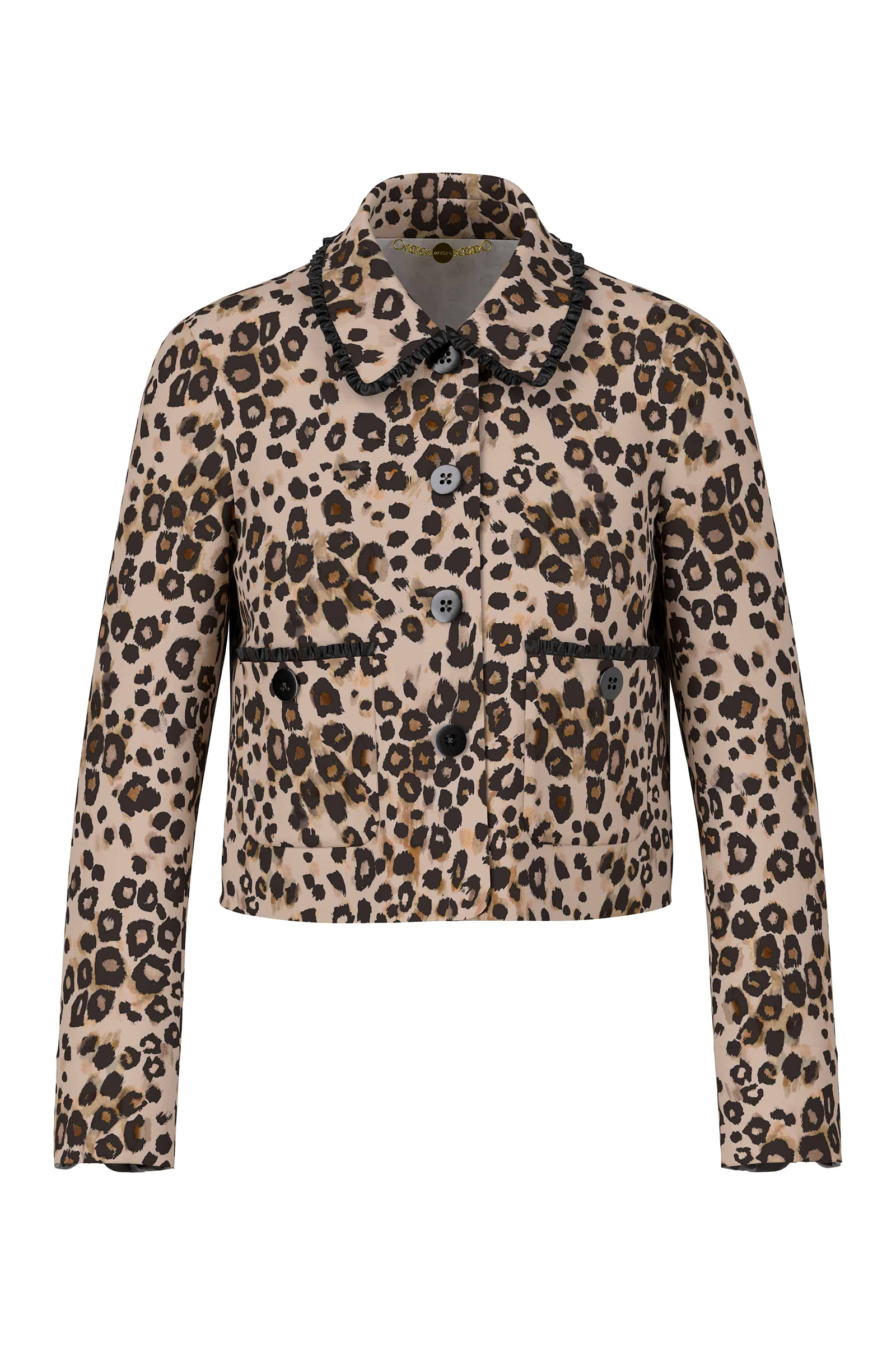 Dames blazer bruin