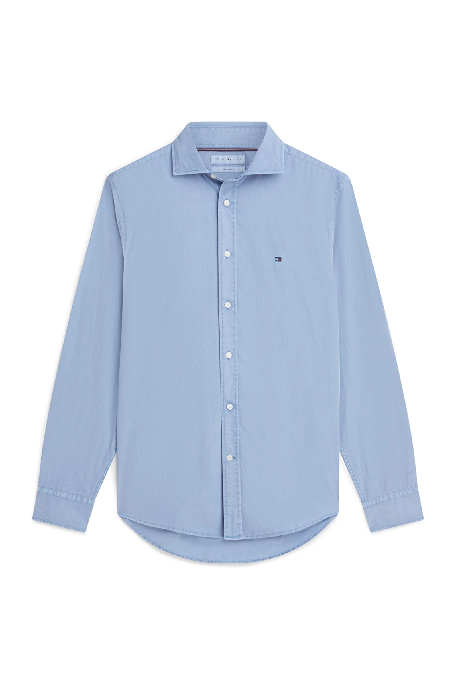 Heren overhemd lm casual blauw