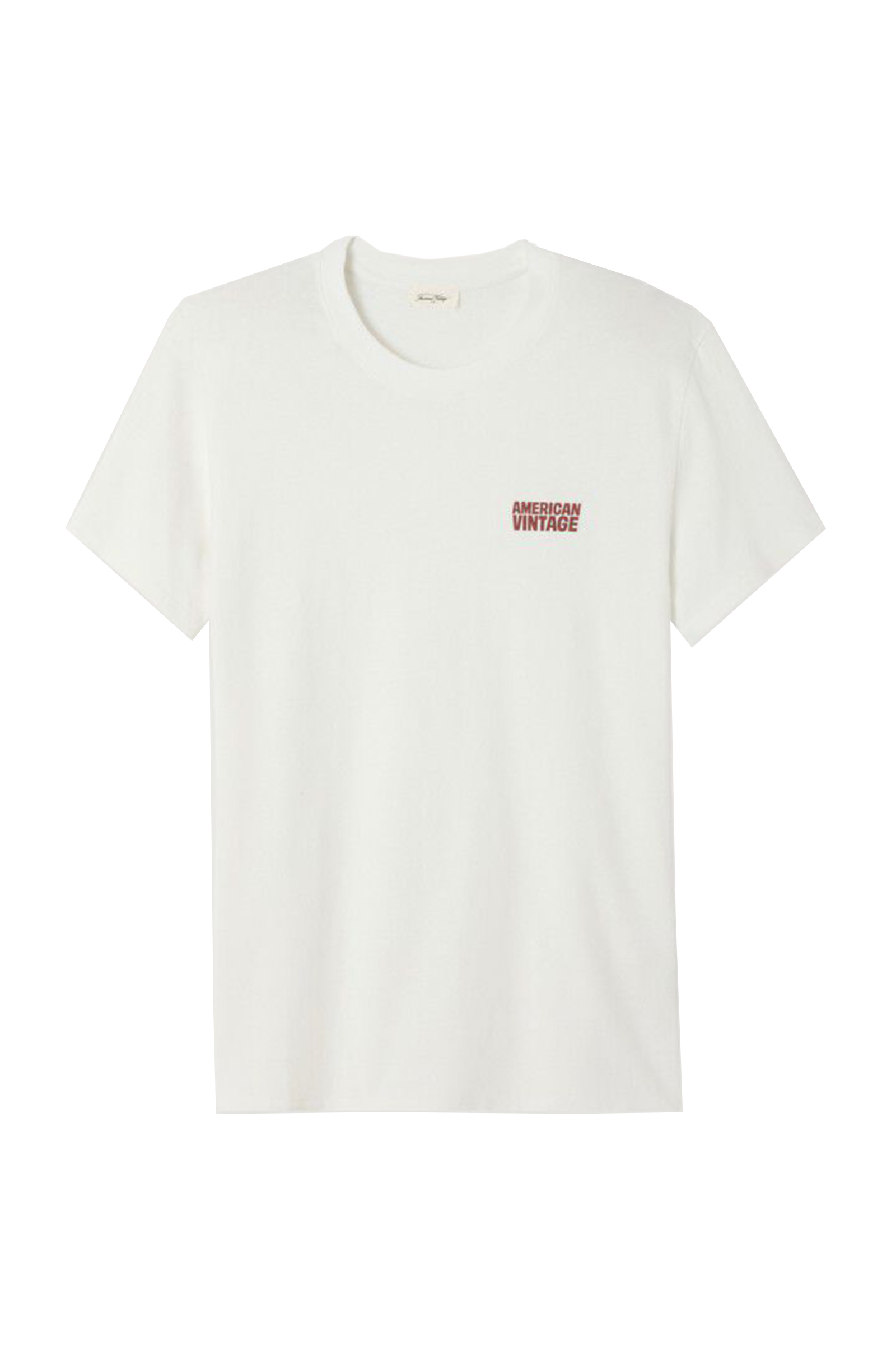 Heren t-shirt kortemouw wit