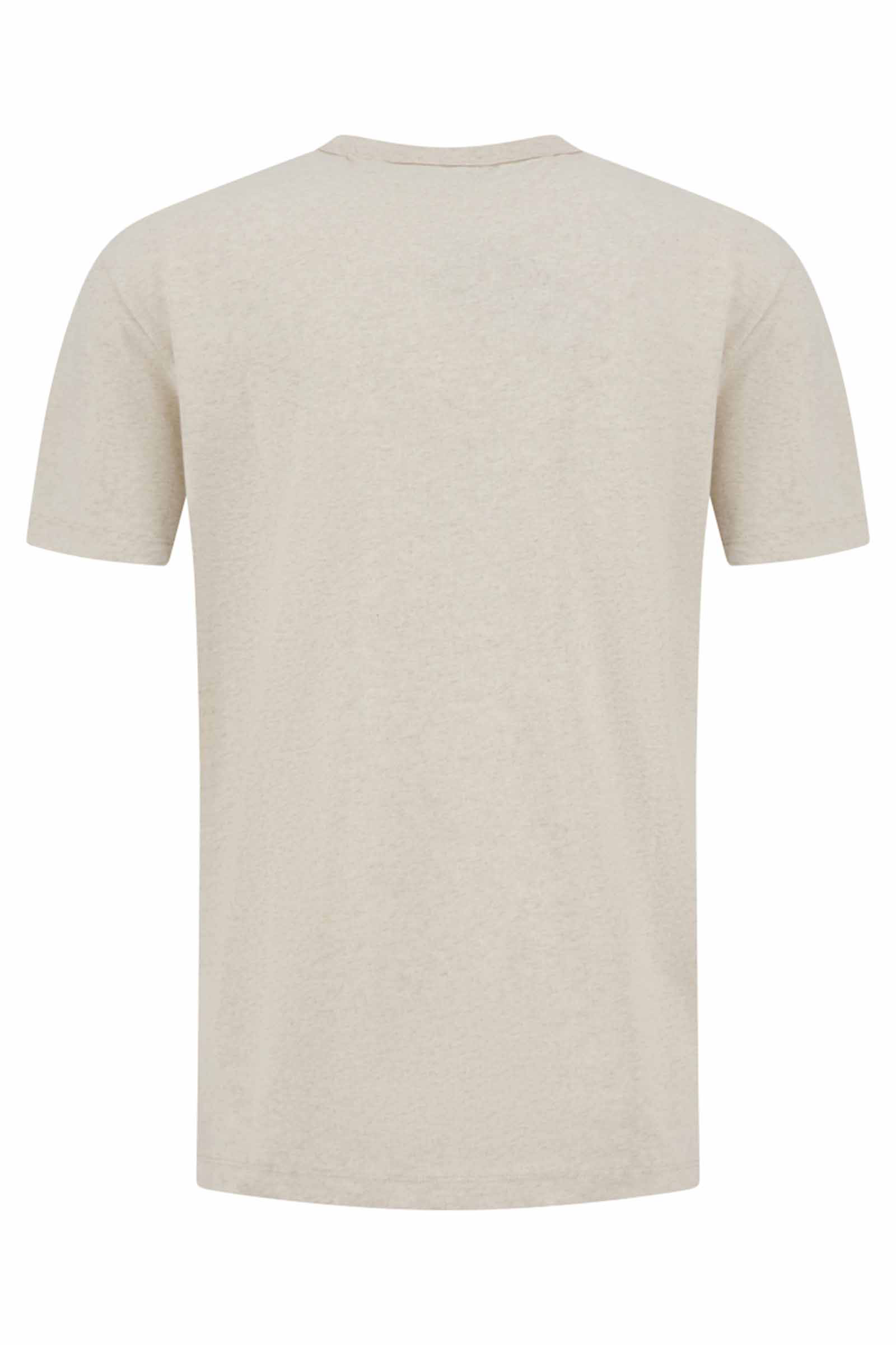 Heren t-shirt kortemouw bruin