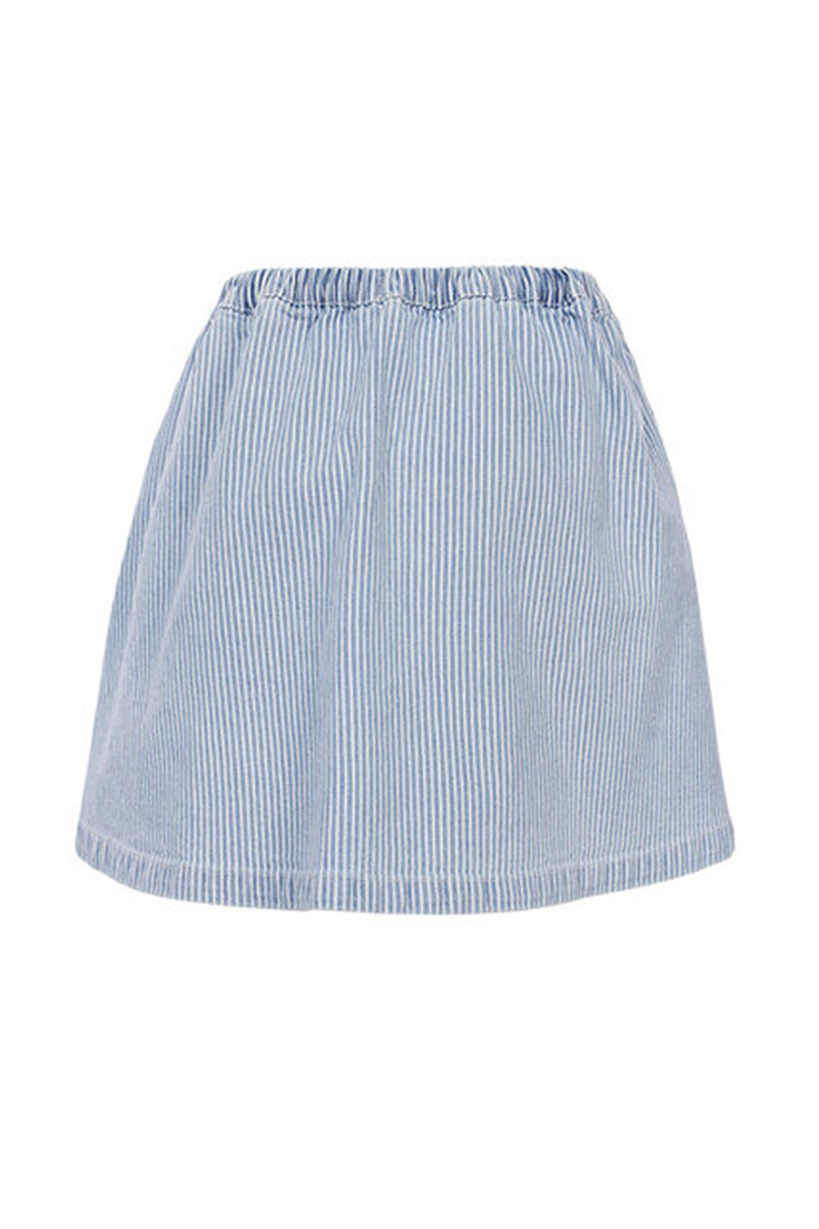 LOOXS LITTLE Little denim stripe flare Blauw-1 2