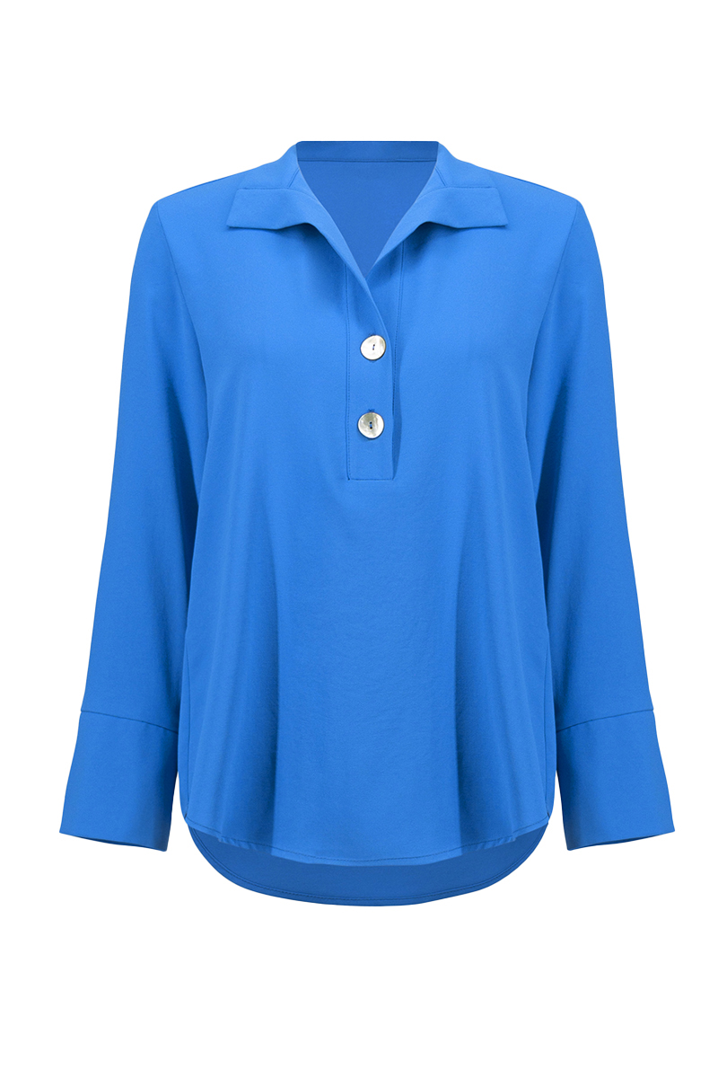 Dames top blauw