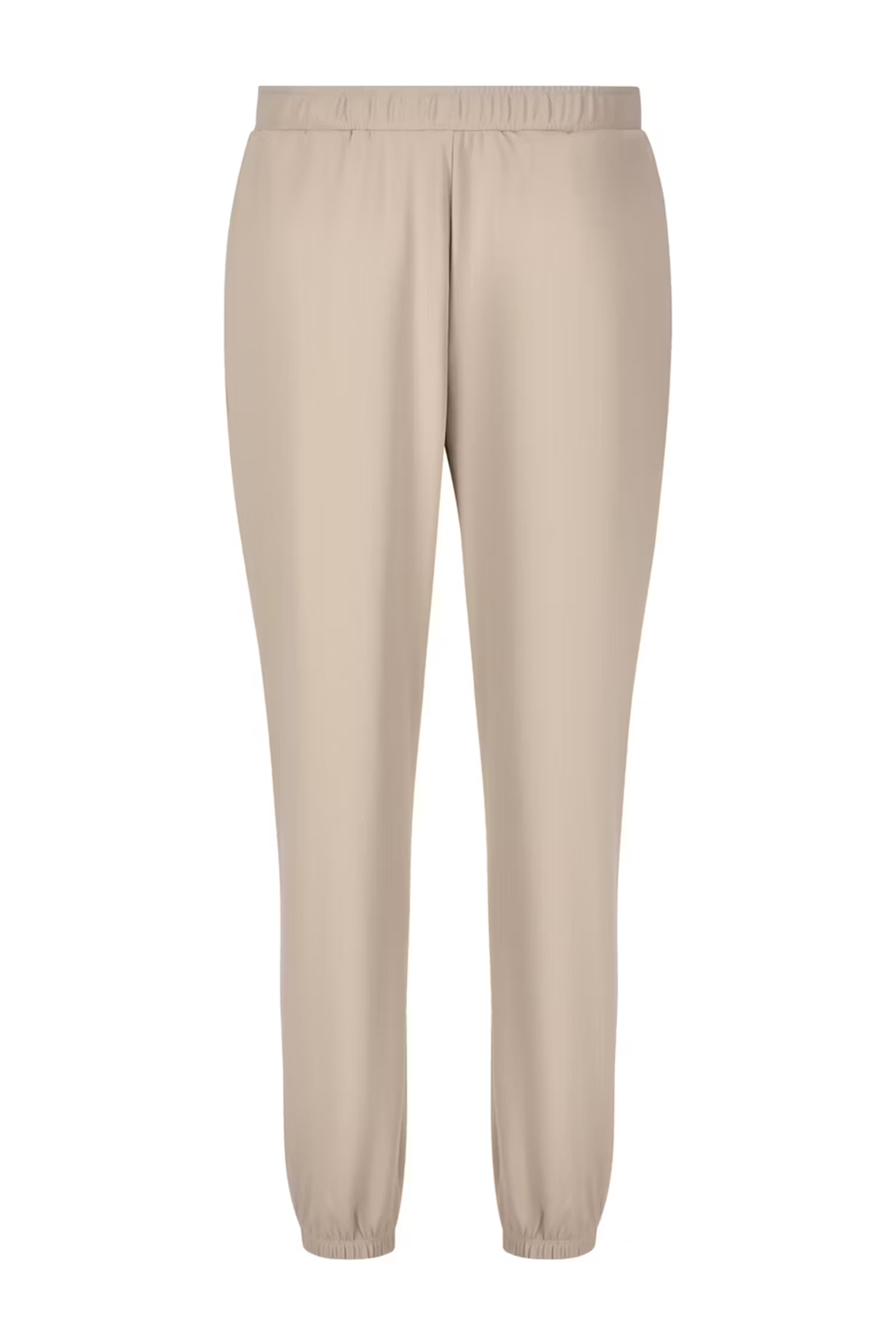 Fitness dames joggingbroek ecru