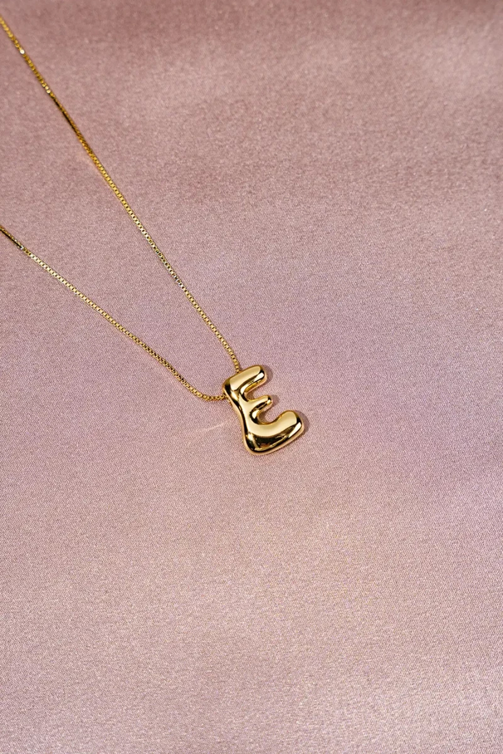 Lott Gioielli Cartoon Letter E Goud-1 3