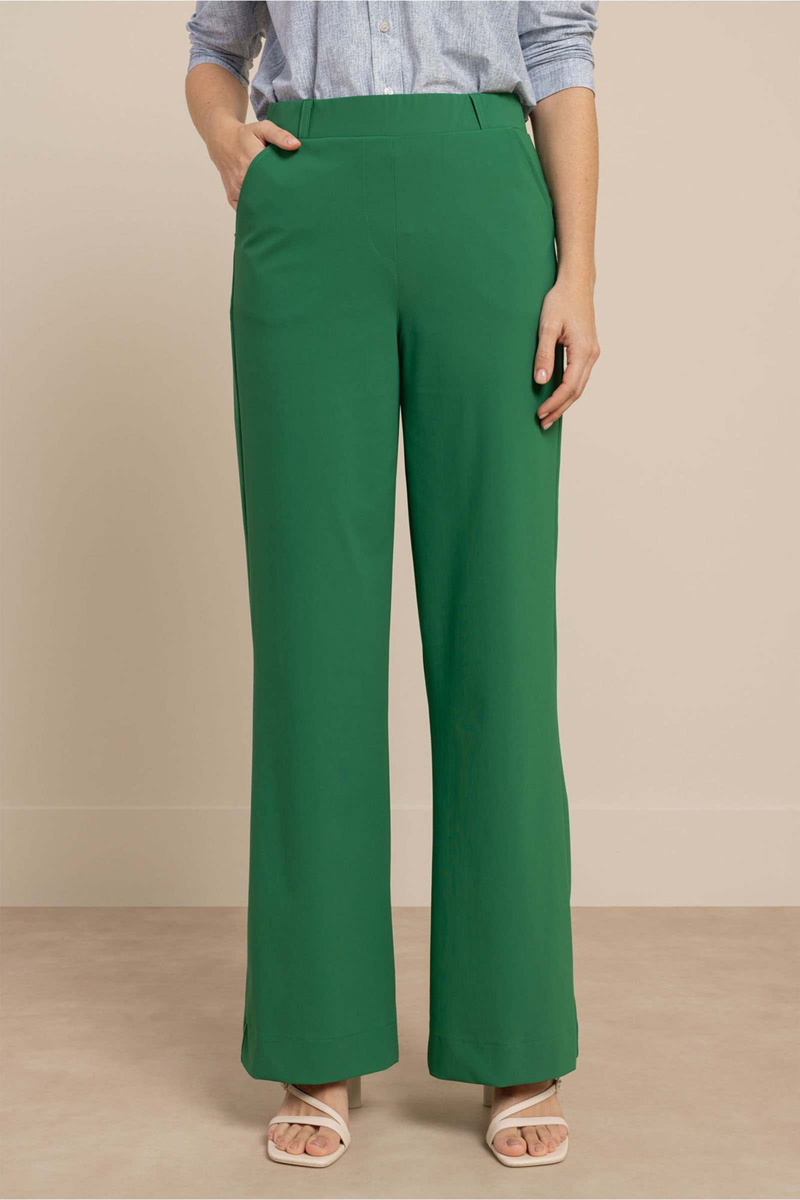 Dames broek groen