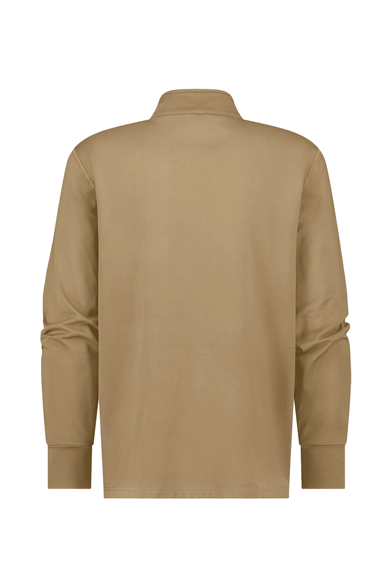 Wintersport heren fleece vest bruin