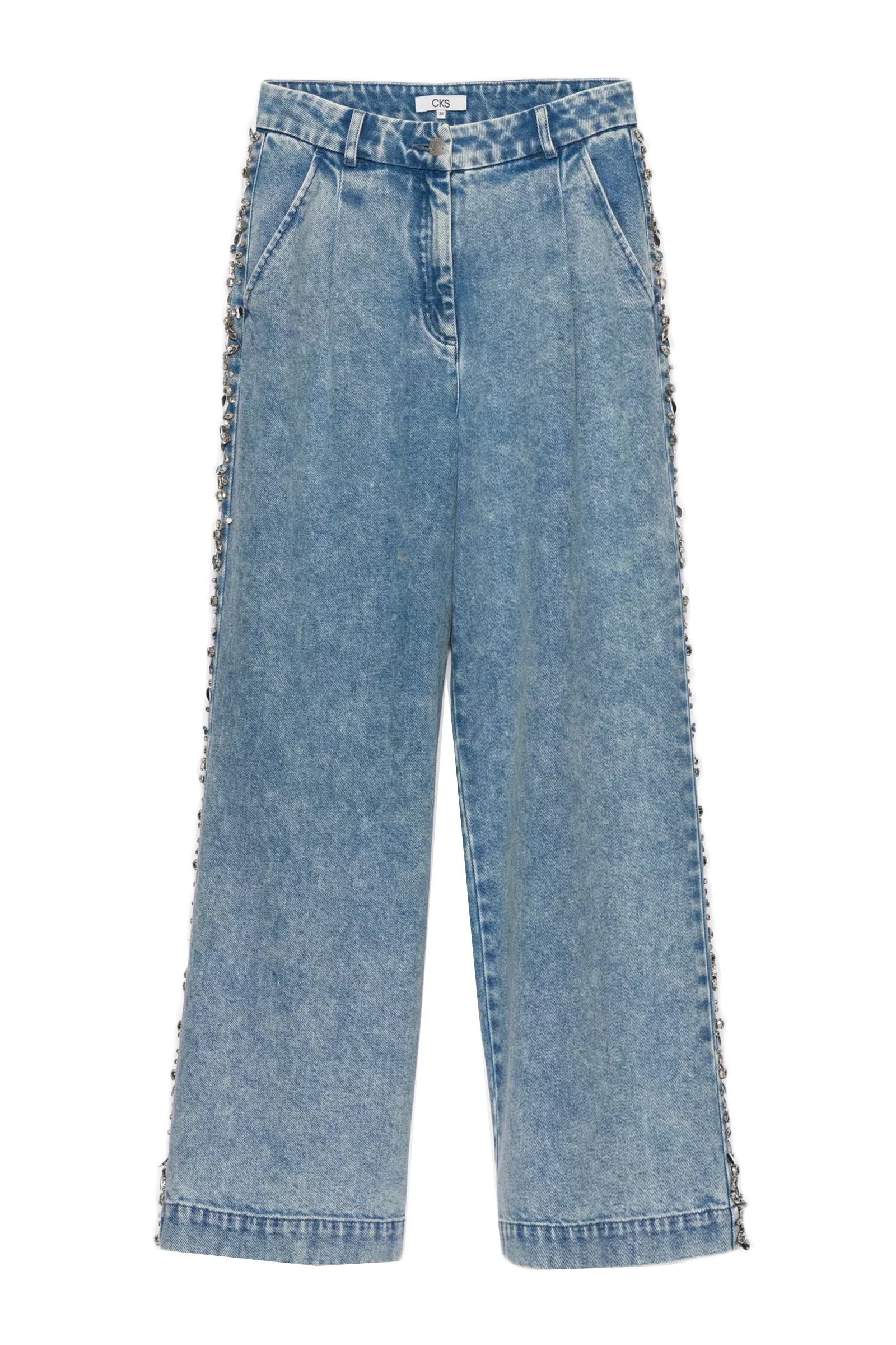 Dames jeans blauw
