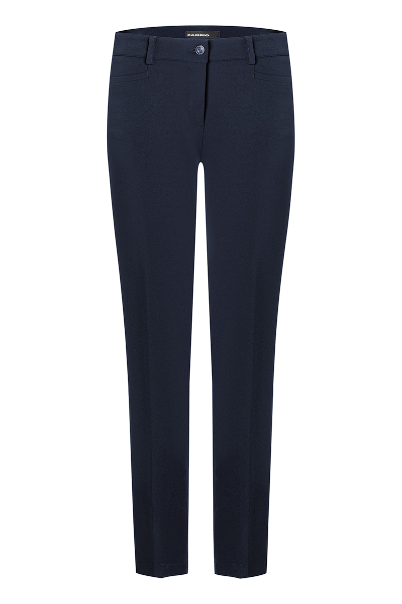 Dames broek blauw