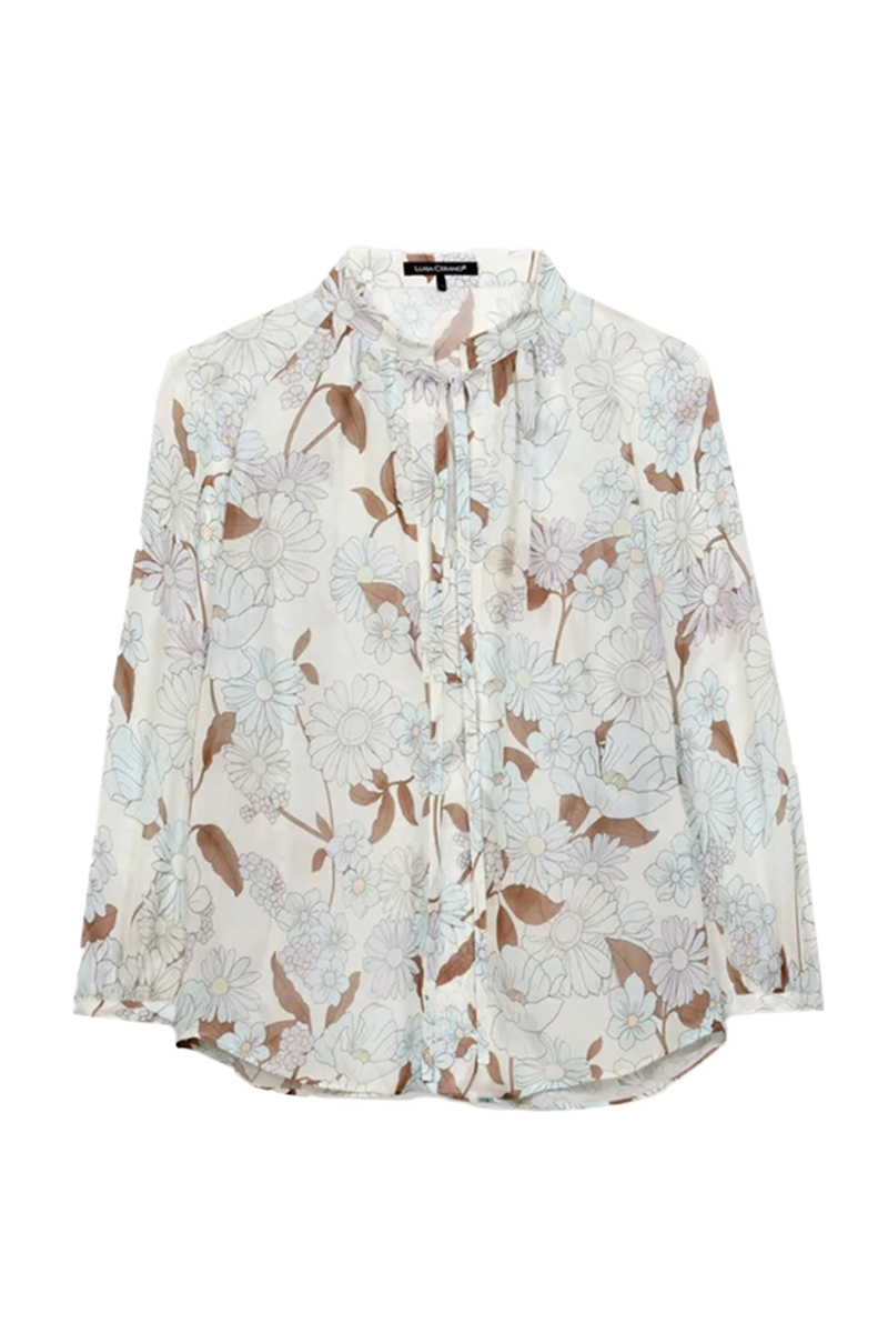 Dames blouse lange mouw diversen