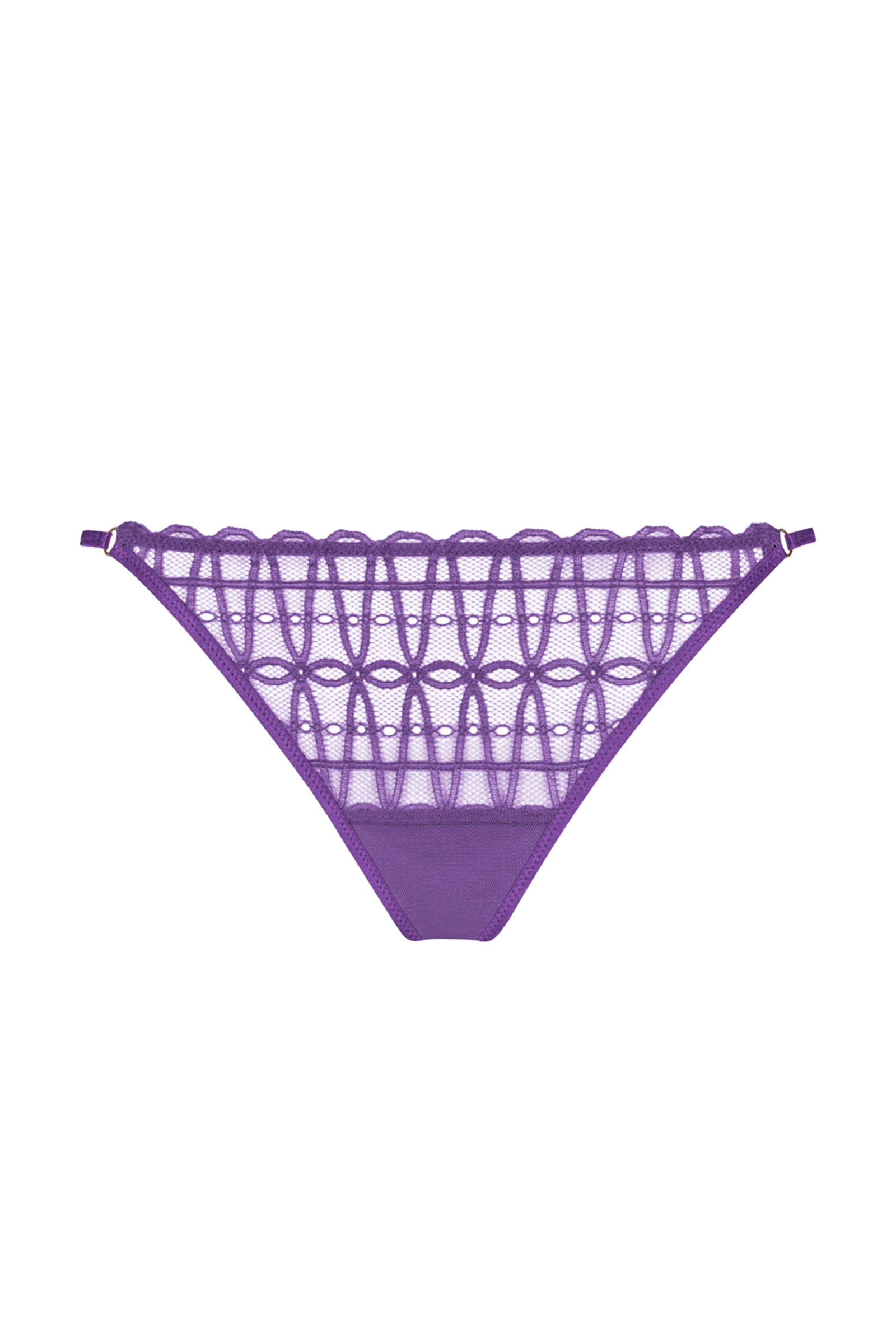 Lingerie dames string paars