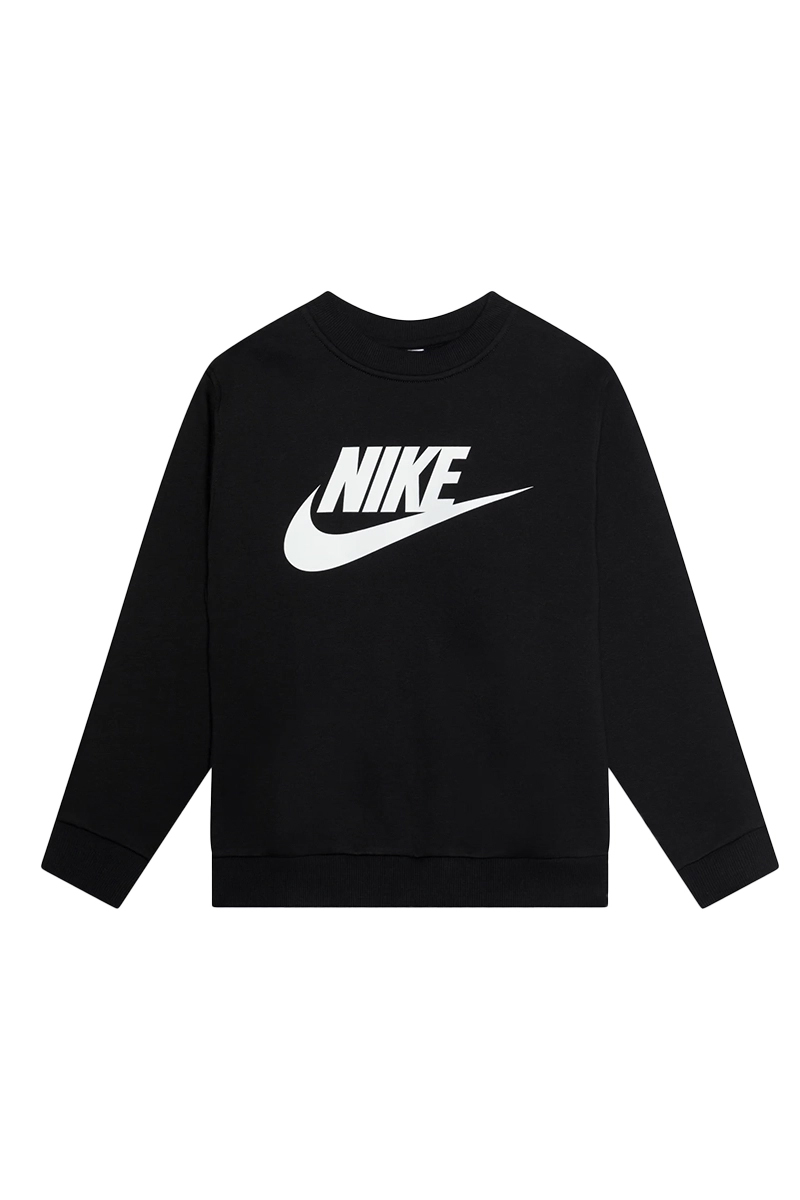 Casual meisjes fleece sweater zwart
