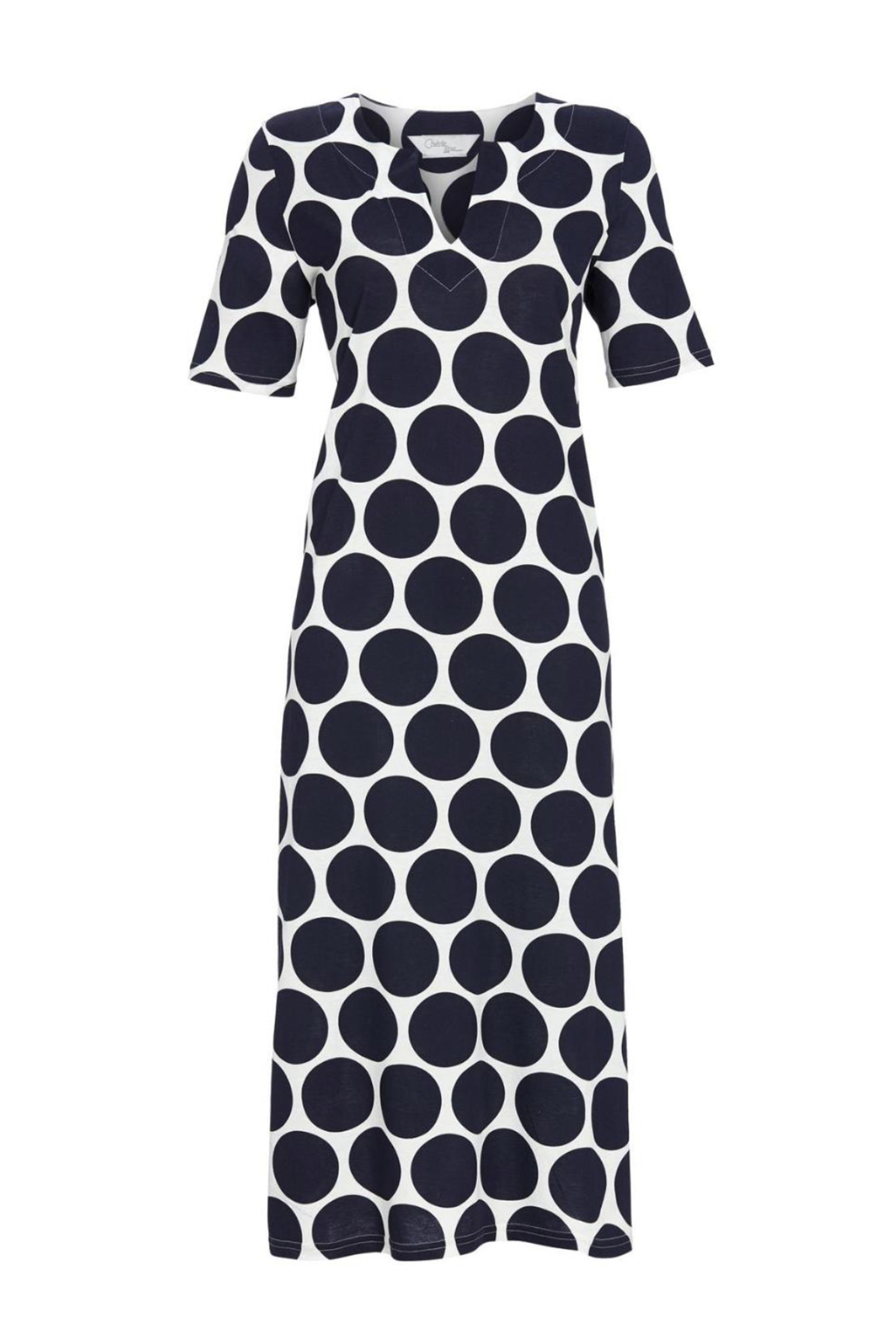 Nachtmode dames nachthemd   blauw