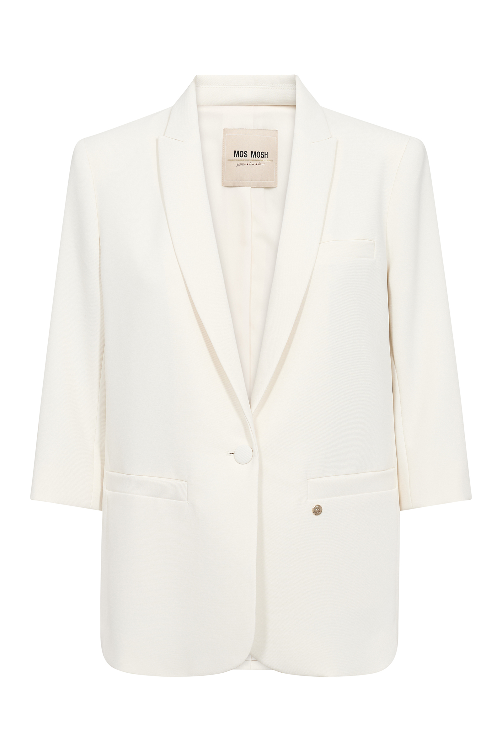 Dames blazer ecru