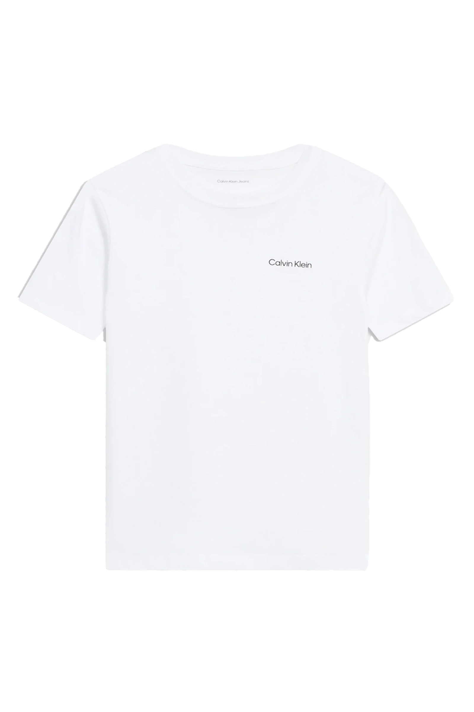 Jongens t-shirt korte mouw wit