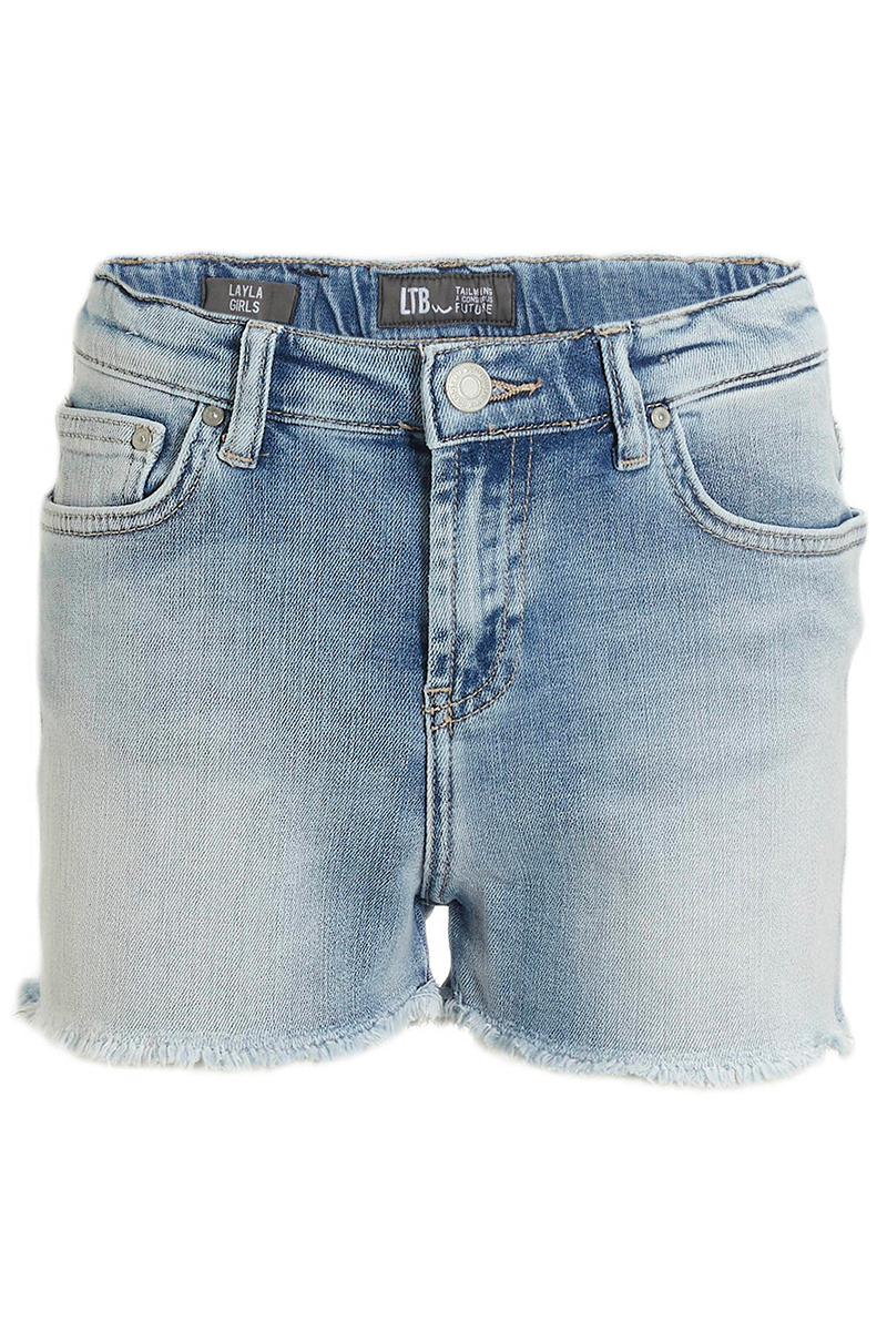 Meisjes short blauw