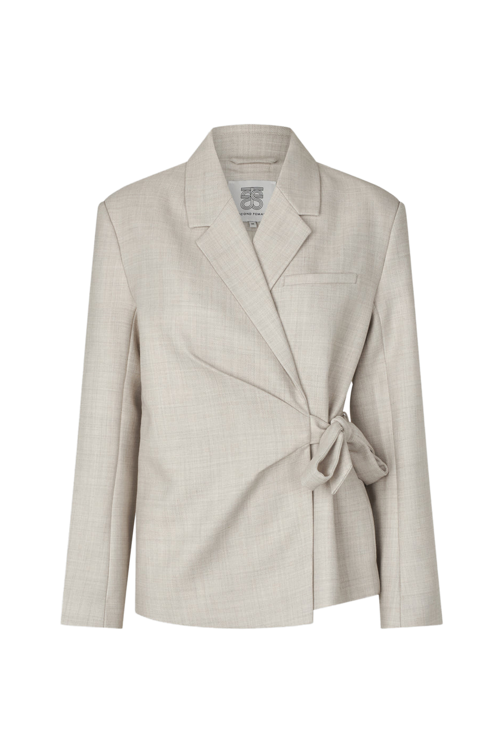 Dames blazer ecru