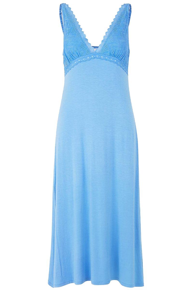 CCDK Copenhagen Nachtmode dames nachthemd   Blauw-1 1