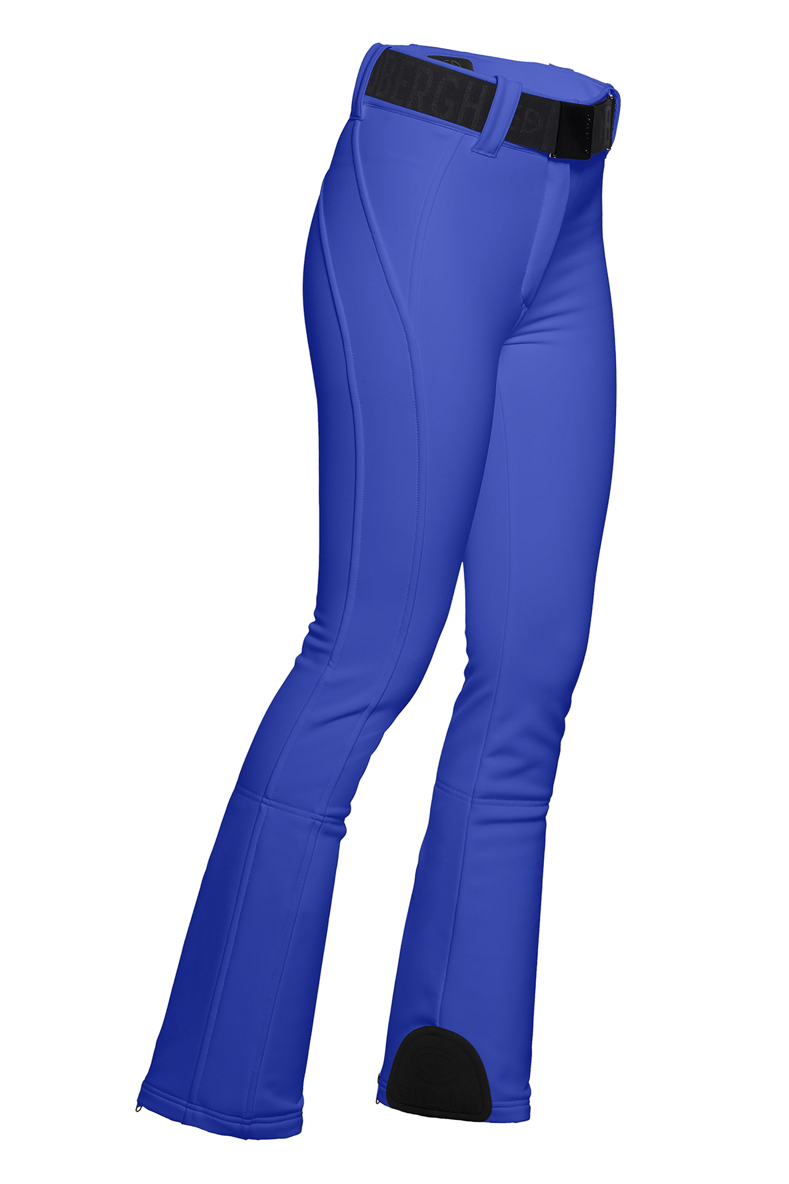 Wintersport dames strechbroek blauw