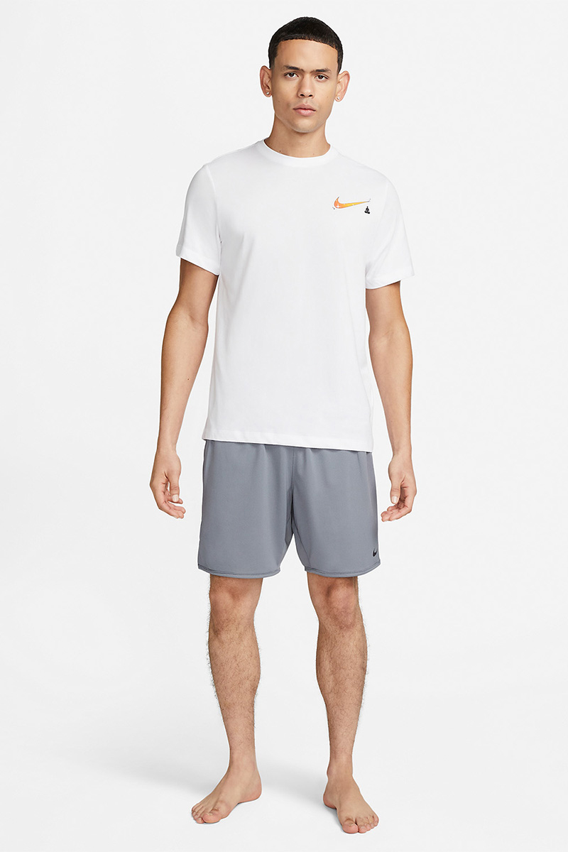 Nike Fitness heren short Grijs-1 2