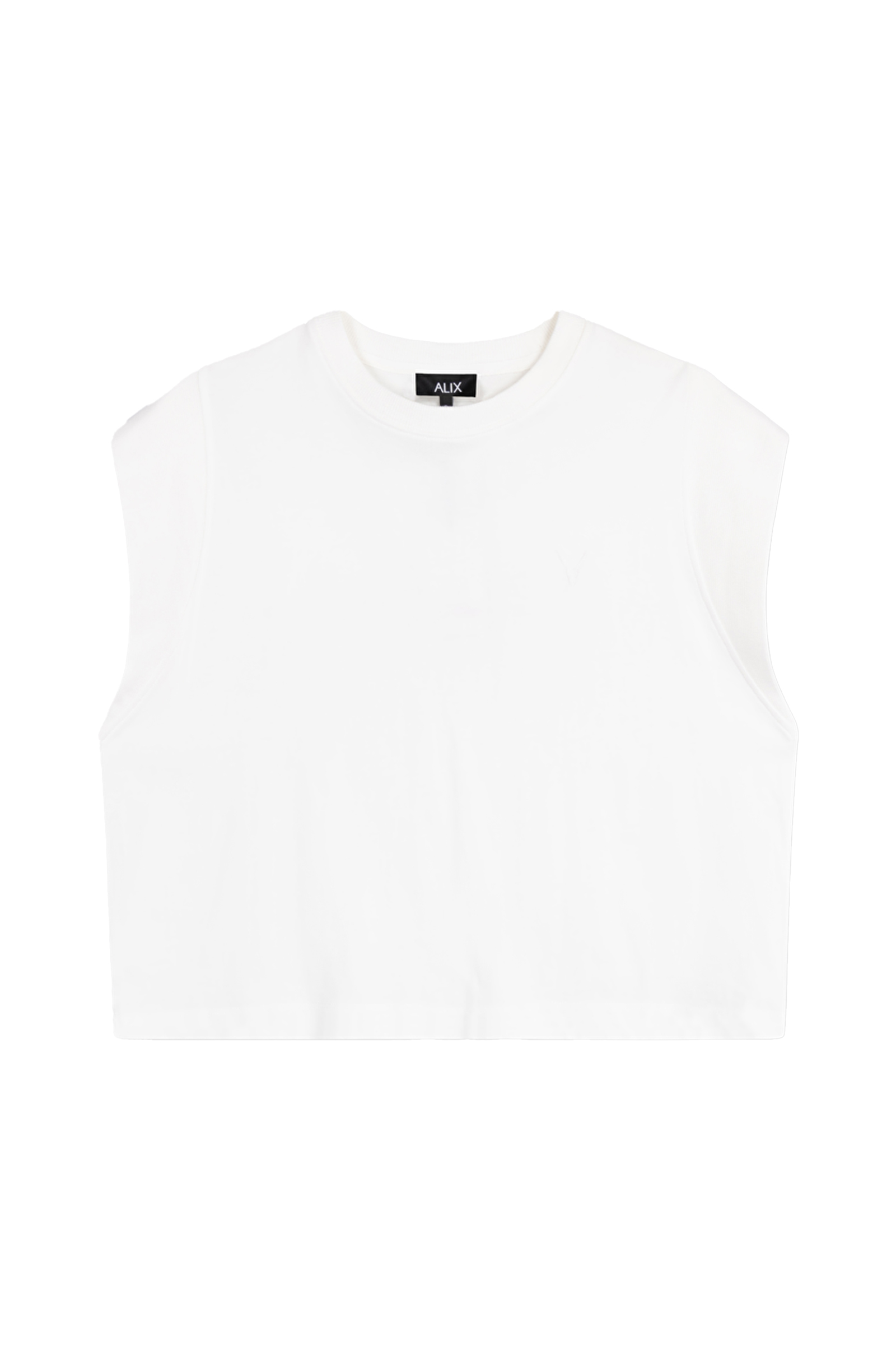 Dames t-shirt korte mouw ecru