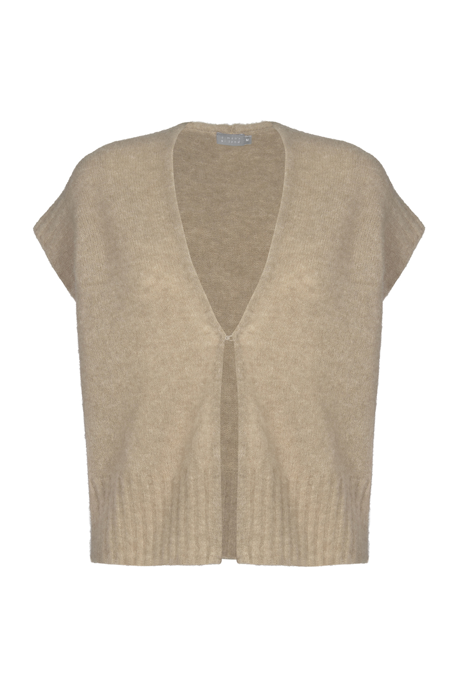 Dames vest bruin