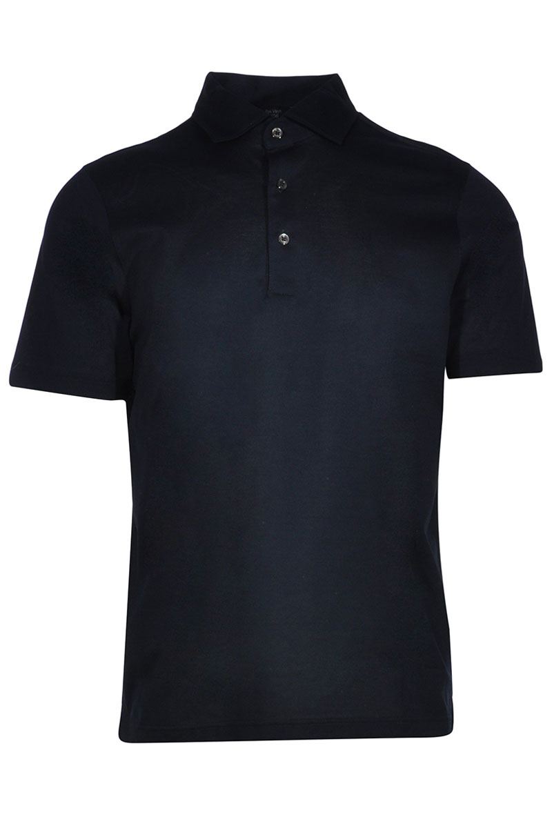 Per Venti Heren polo korte mouw Blauw-3 1