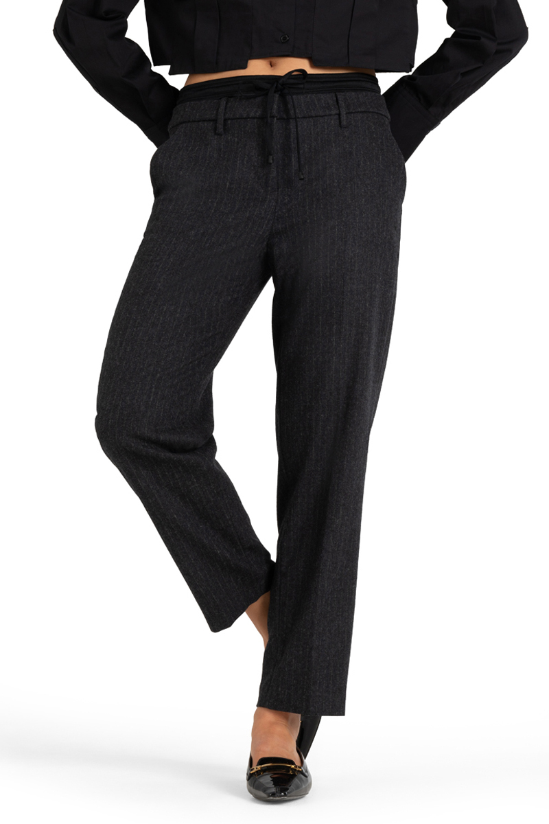 Dames broek grijs
