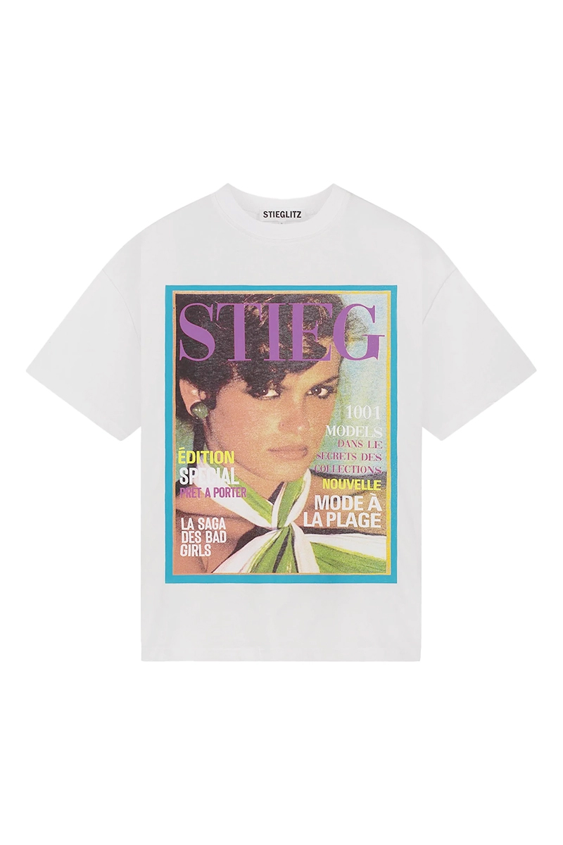 Dames t-shirt korte mouw wit