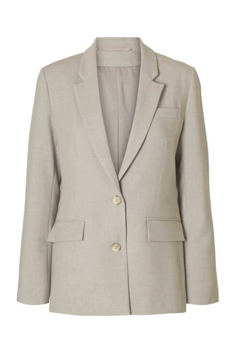 Dames blazer ecru