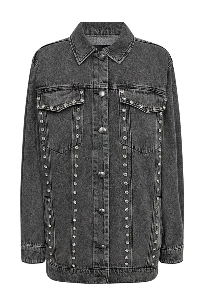 Dames blazer grijs