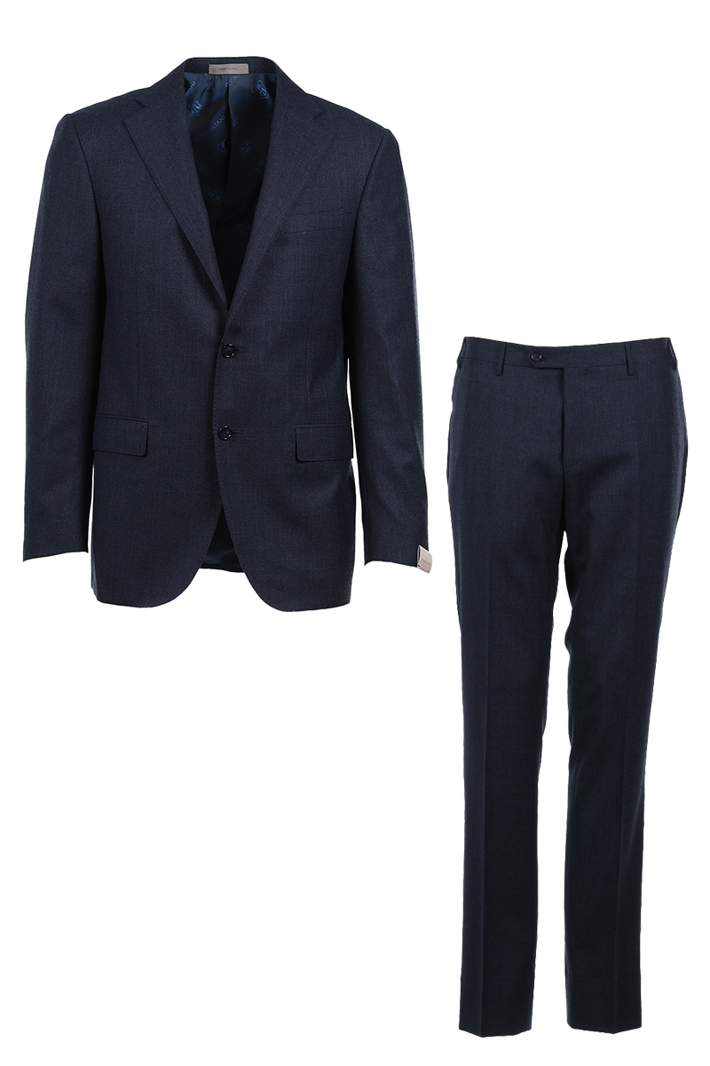 Corneliani Heren 2-delig kostuum Blauw-1 1