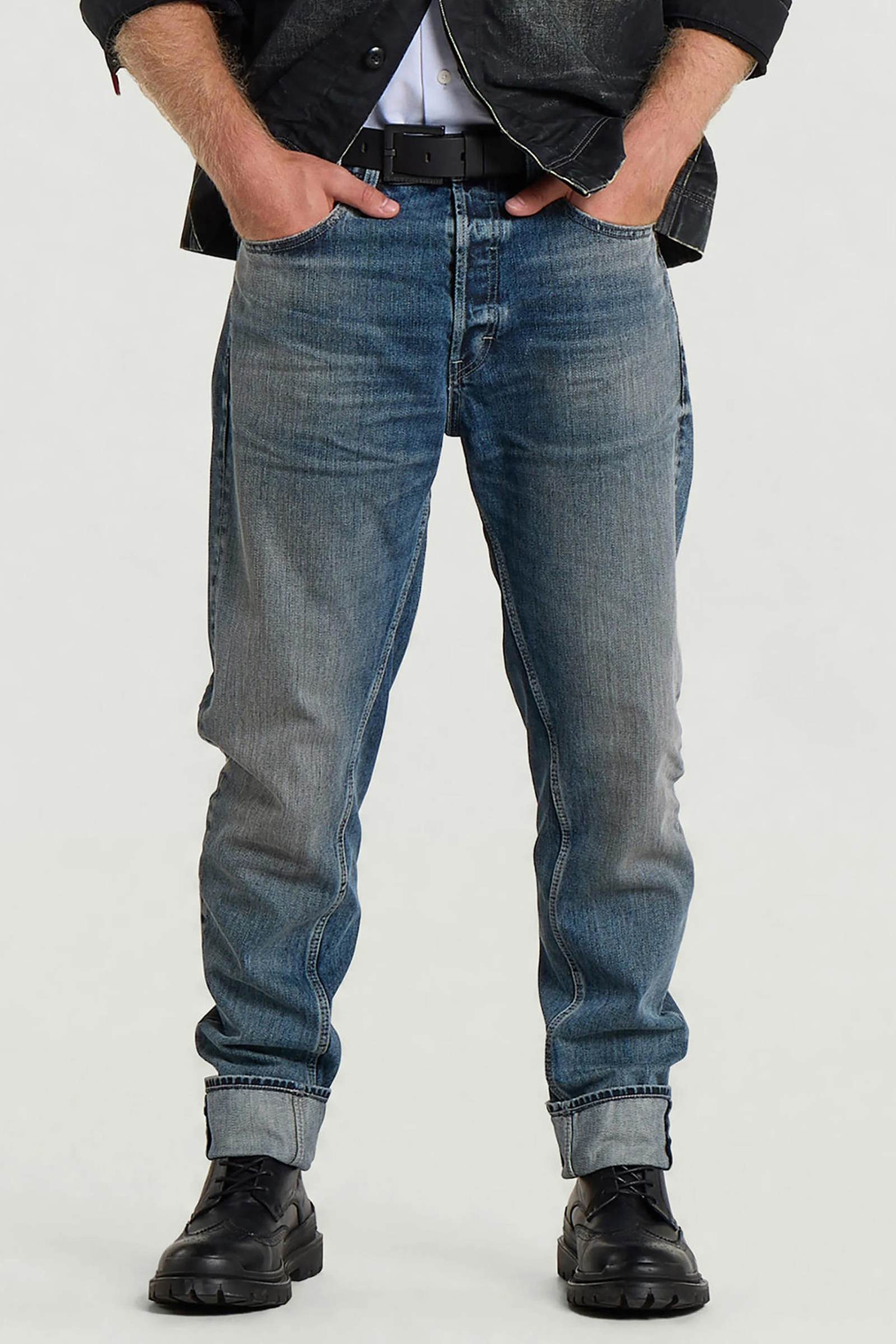 Heren jeans blauw