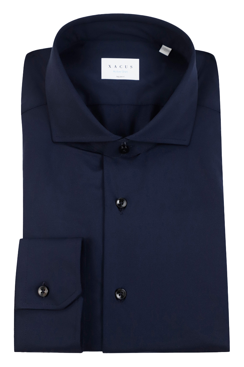 Xacus CAMICIA IN JRS Blauw-2 1