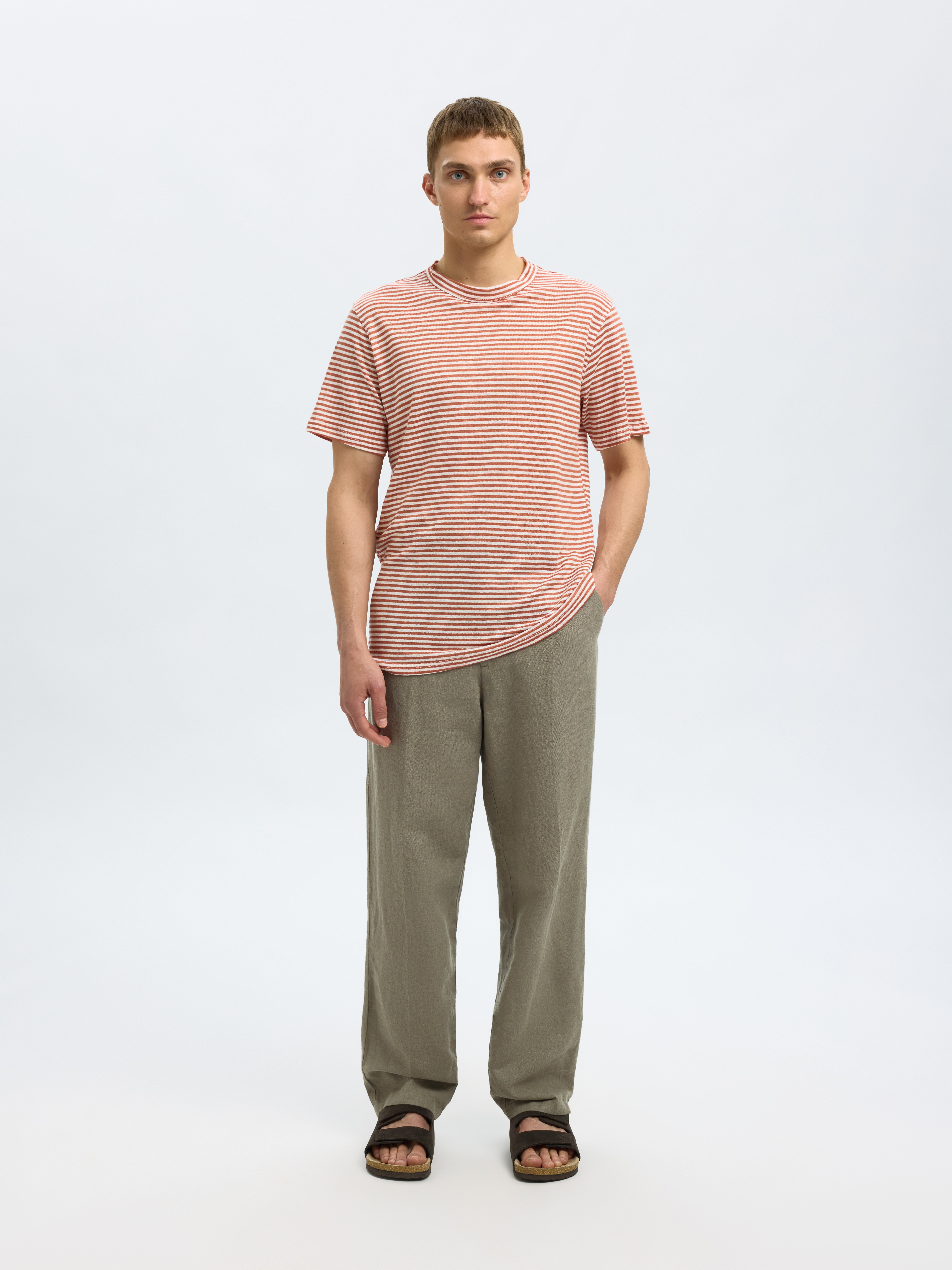 Heren broek groen