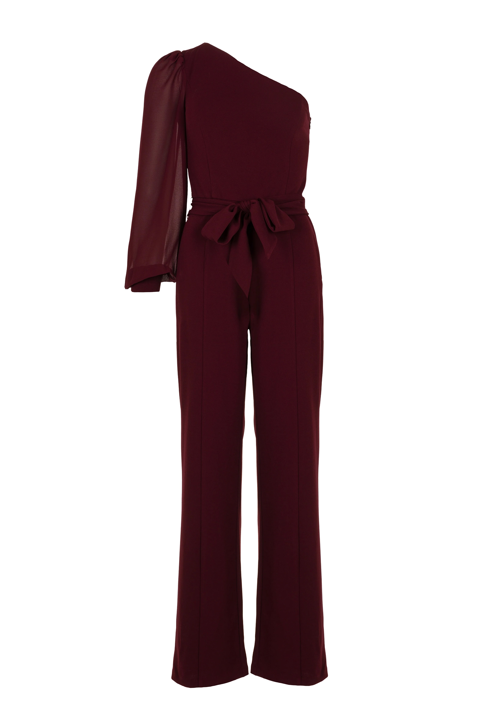 Dames jumpsuit/tuinbroek rood