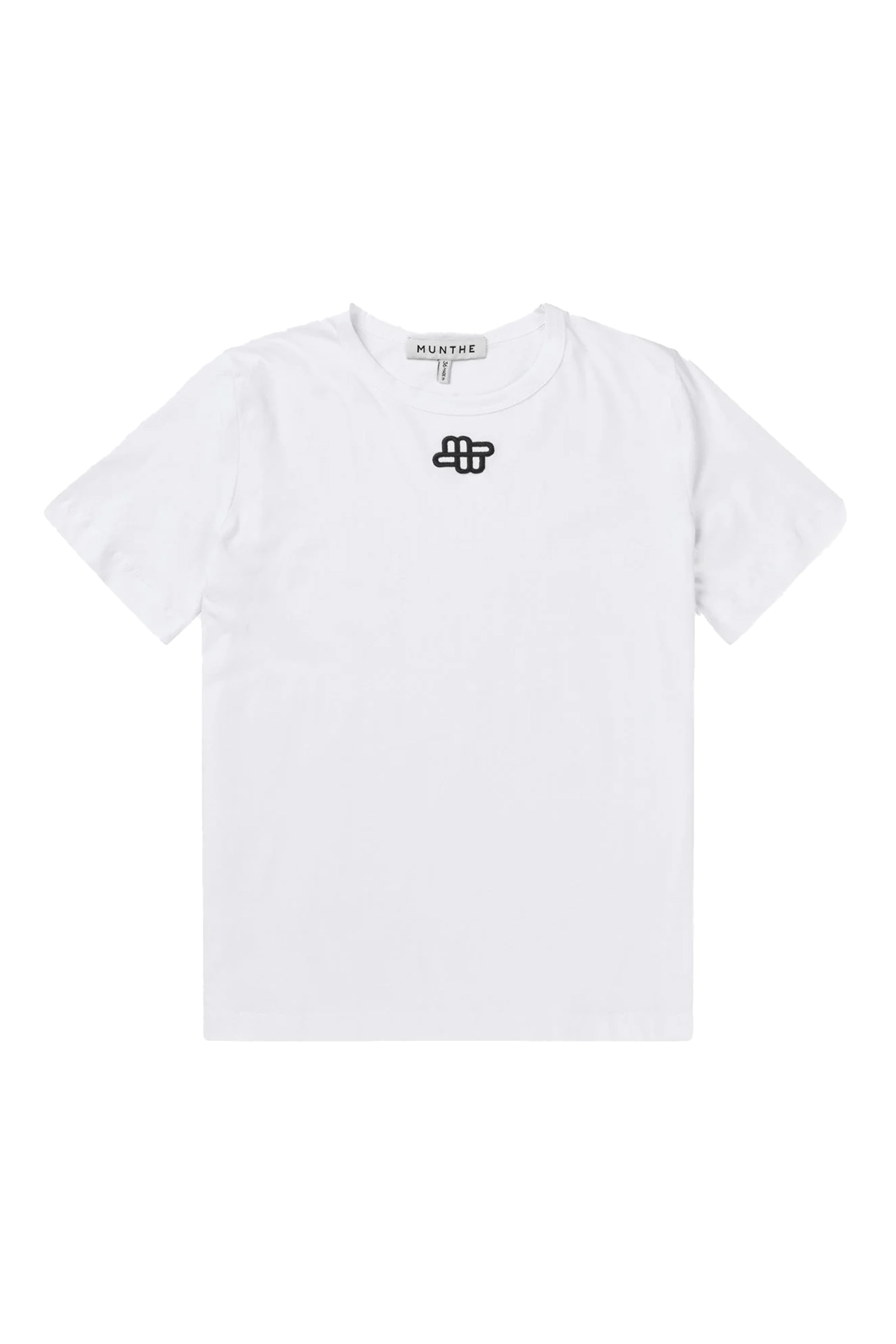 Dames t-shirt korte mouw wit