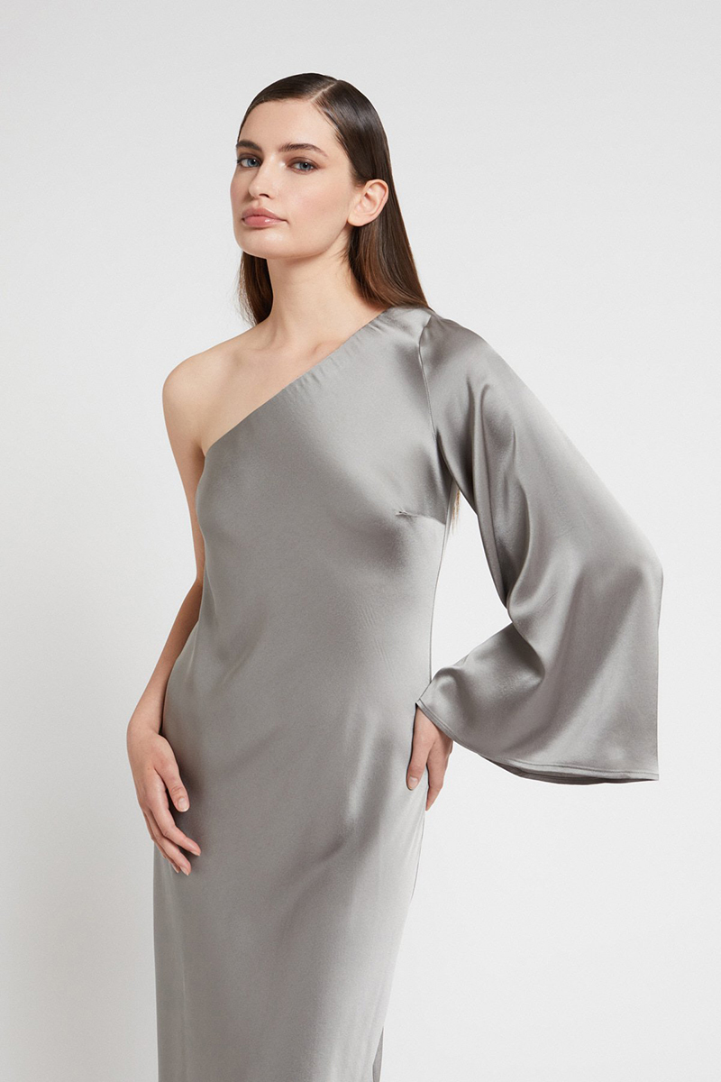 Otto d'Ame dress Grijs-1 2
