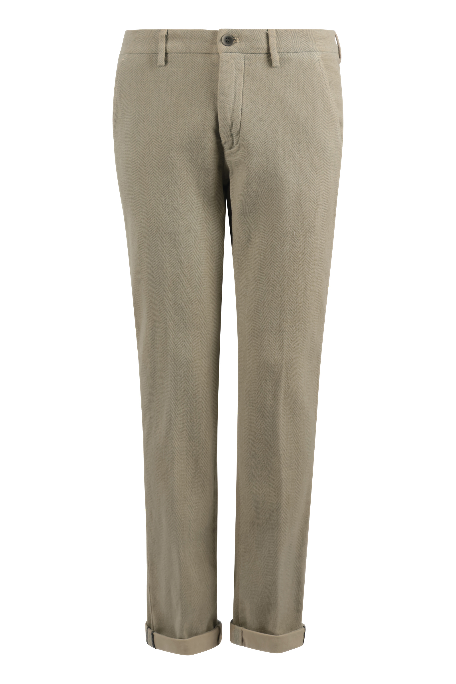 Heren chino bruin