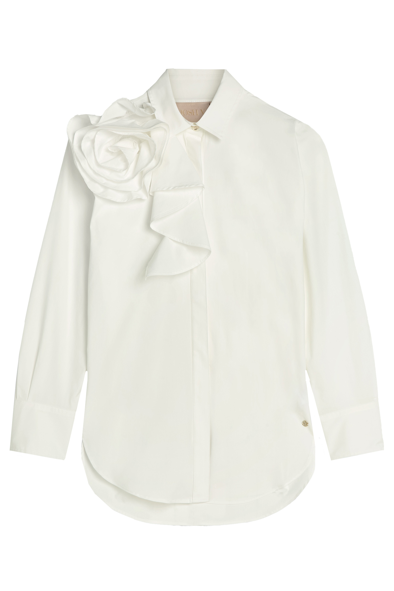 Dames blouse lange mouw ecru