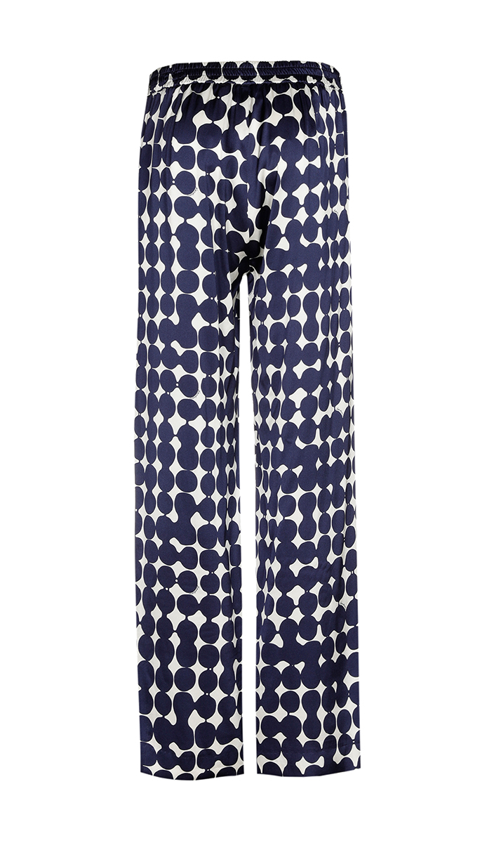 Dames broek blauw