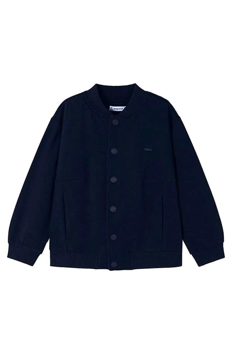 Jongens vest blauw