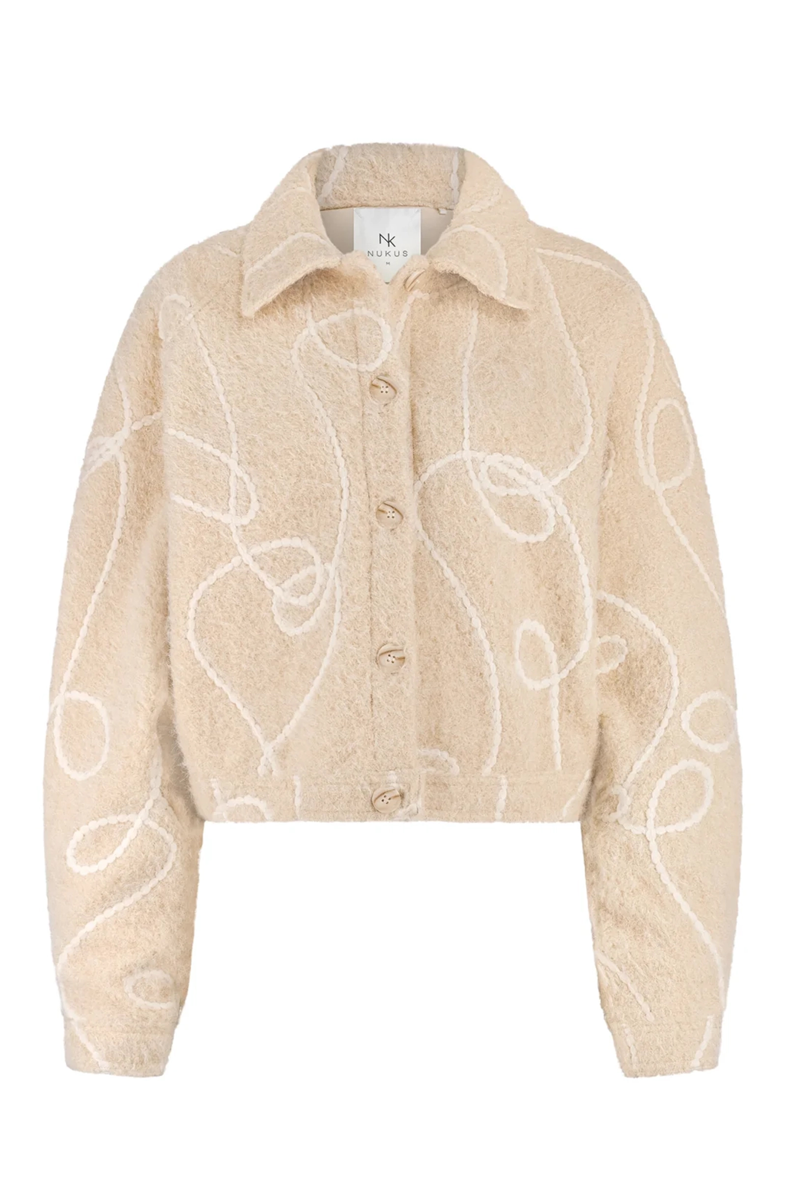 Dames blazer bruin