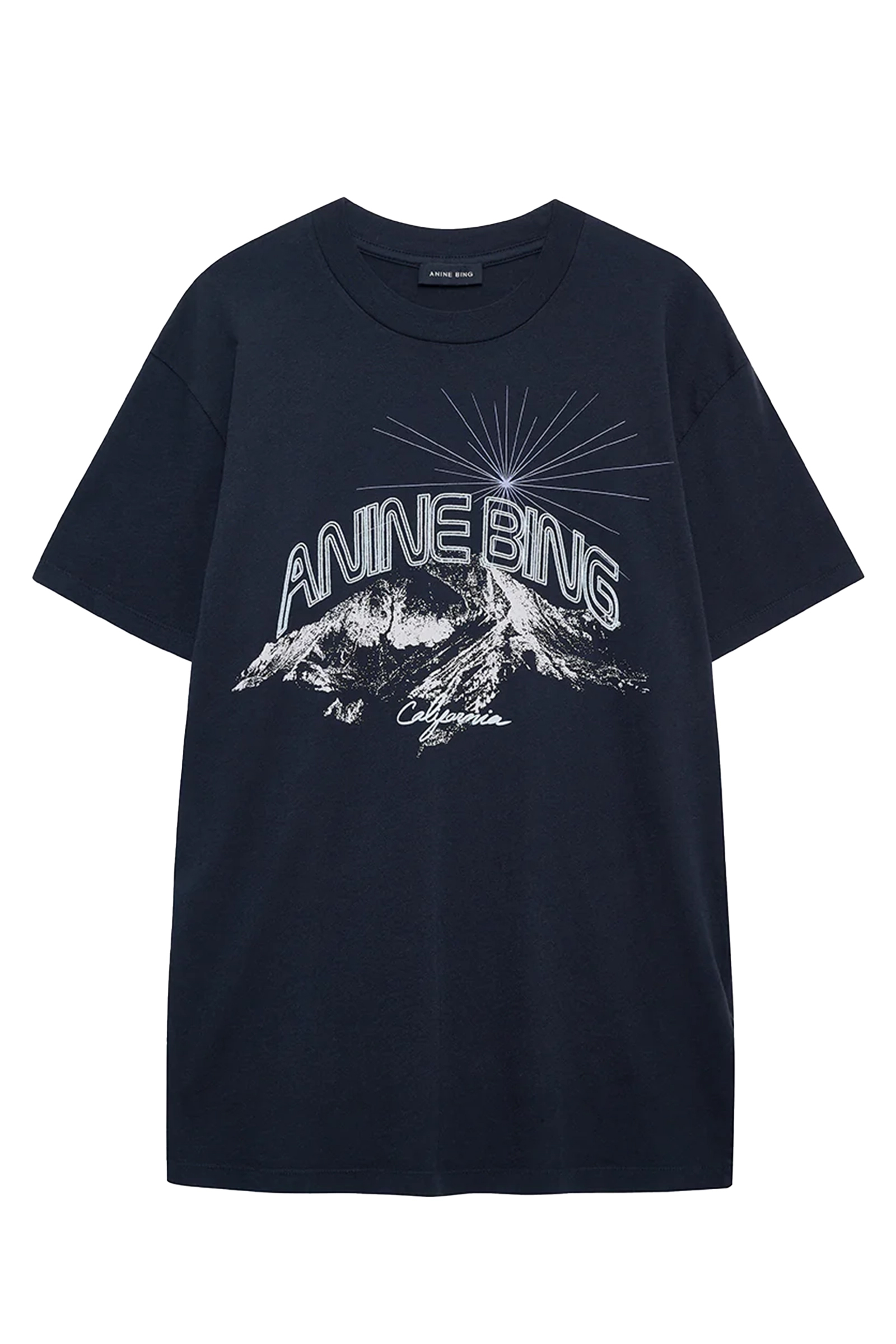 Dames t-shirt korte mouw zwart