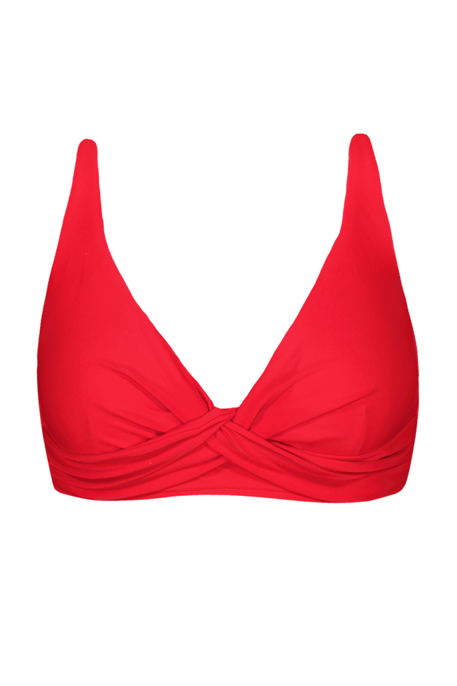 Bad/beach dames bikini top rood