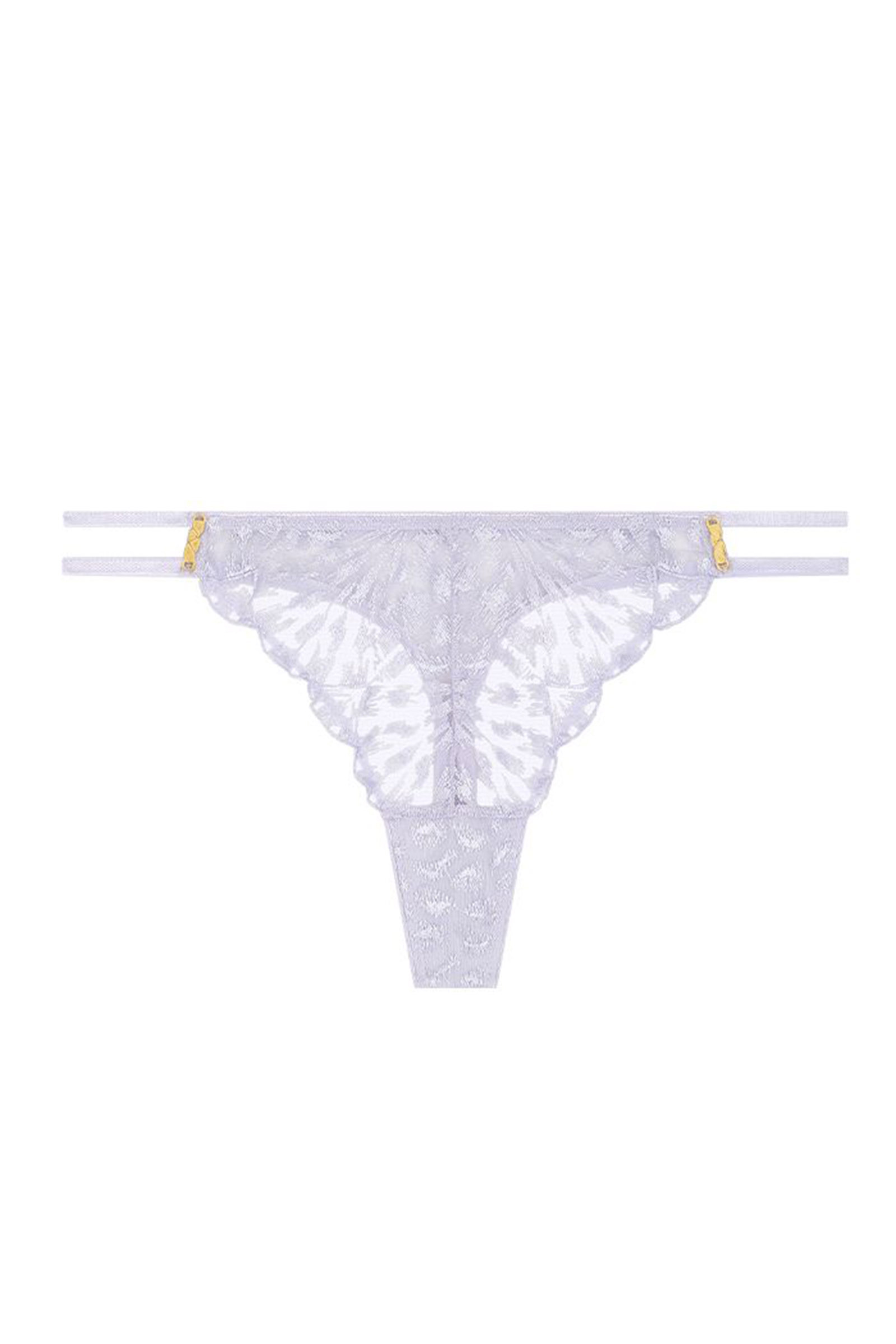 Lingerie dames string paars