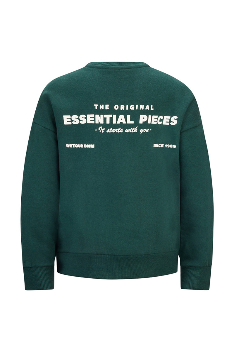 Jongens sweater groen