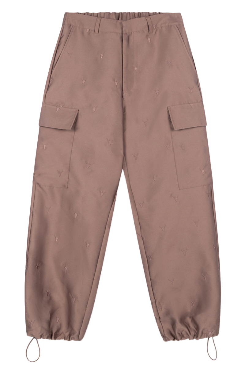 Alix the Label Shiny bullcargo pants bruin/beige-1 1