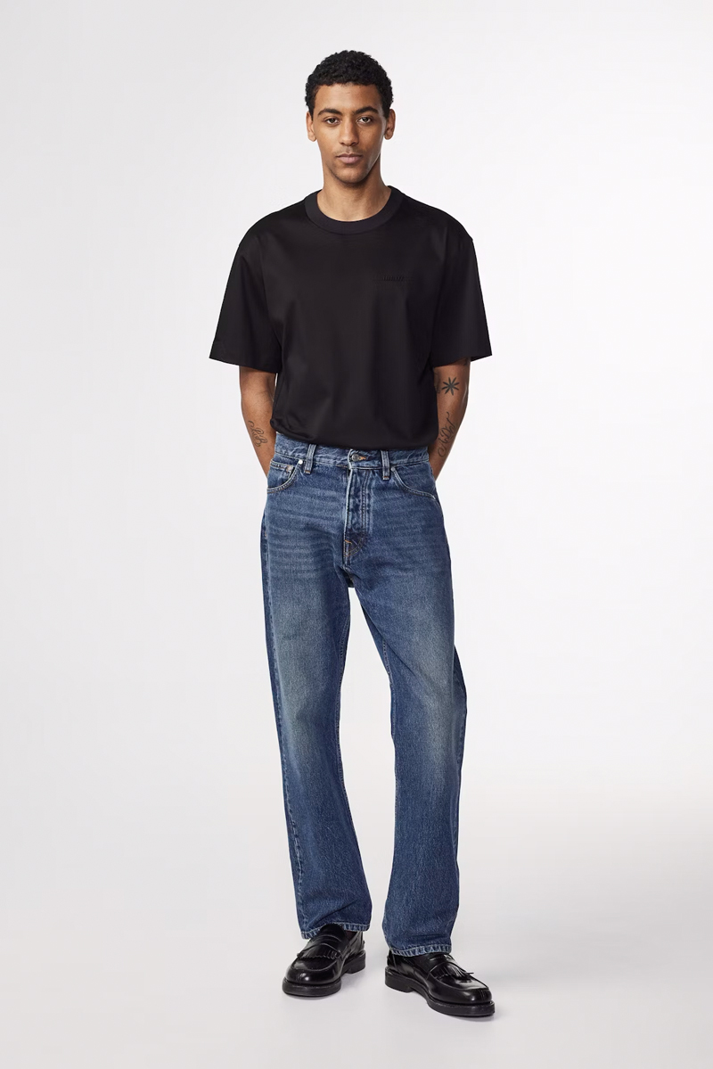 Heren t-shirt kortemouw zwart